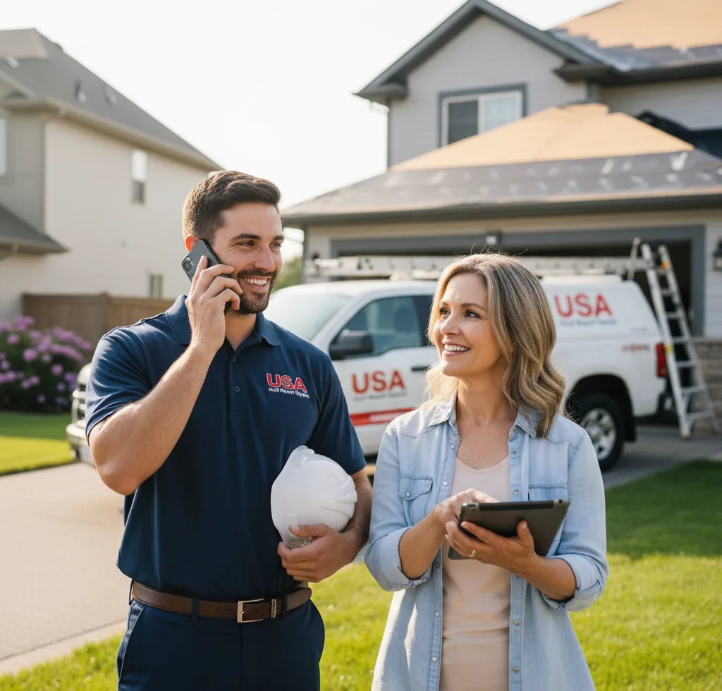 USA Roof Repair Experts customer support in Irving